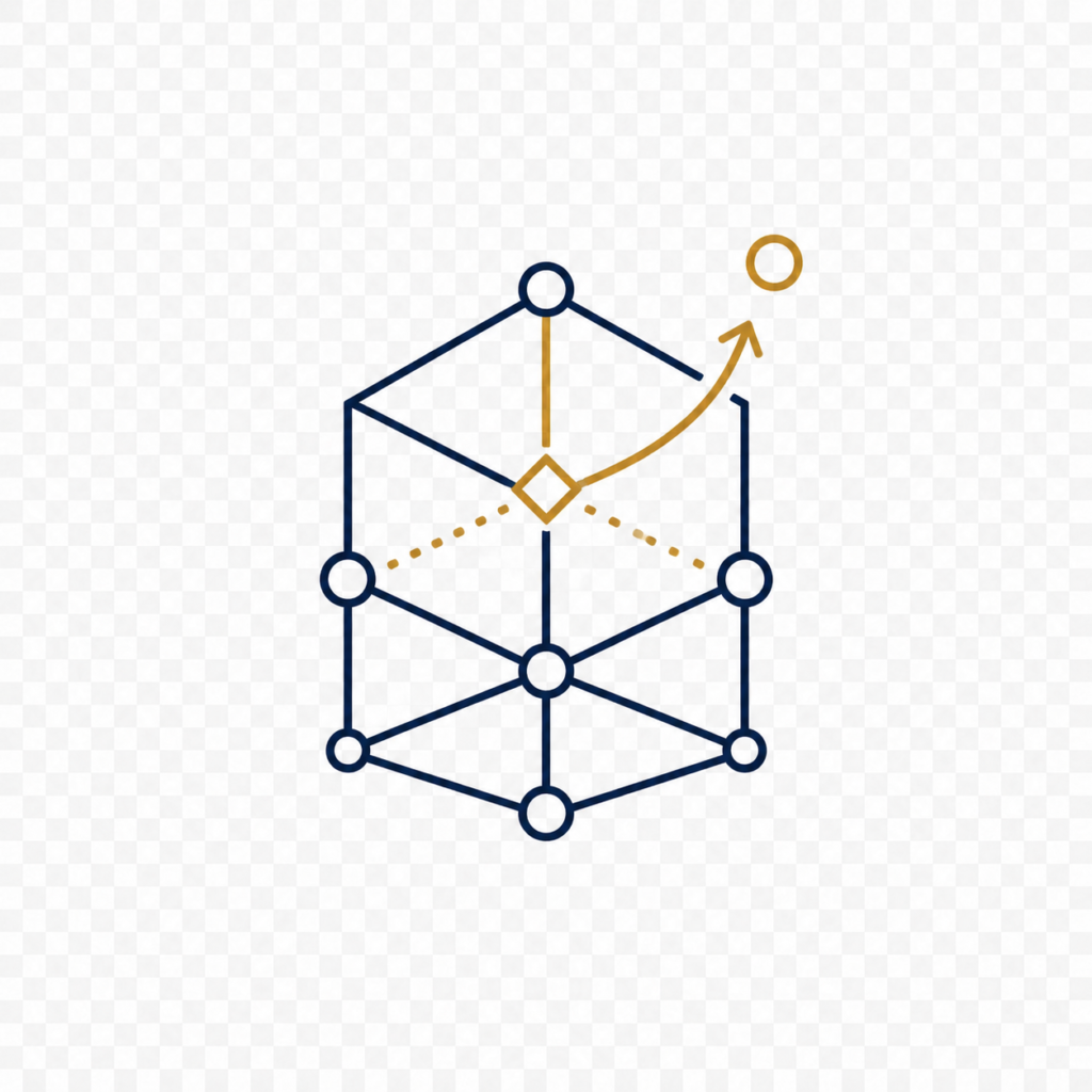 Growth strategy icon