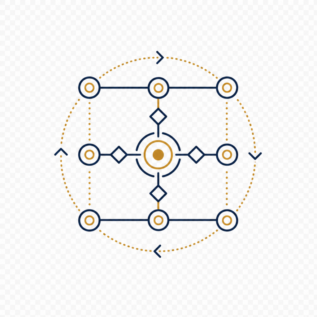 Governance Architecture & Decision Cadence Icon