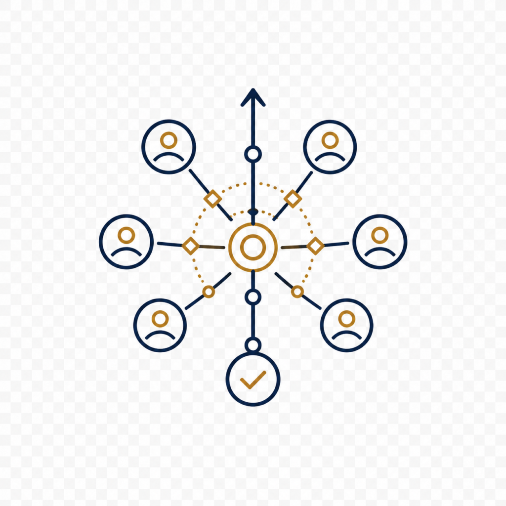 Stakeholder Alignment & Execution Governance Icon