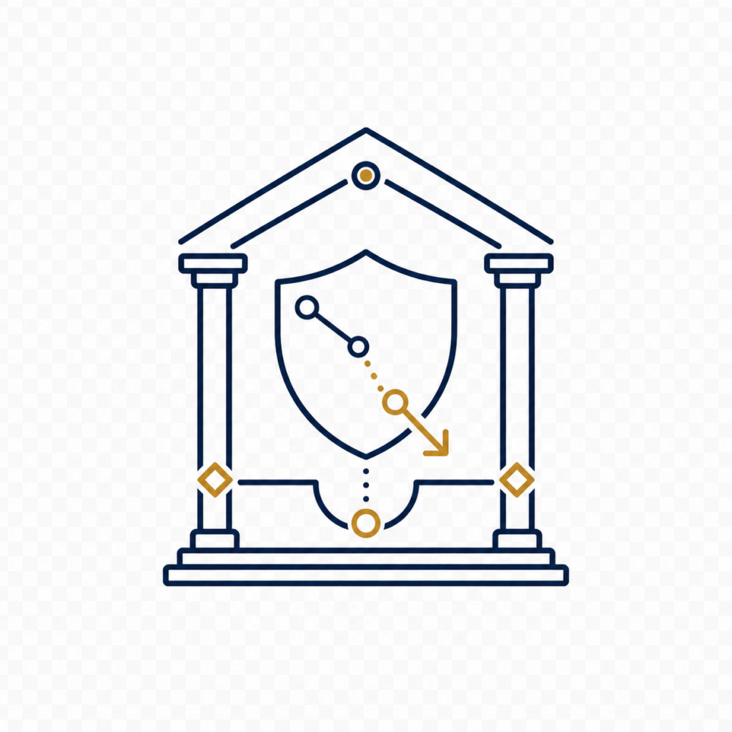 Diagnostic decision path icon